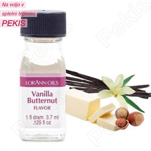 Aroma (Vanilla Butternut) VANILIJA, dodan rahel okus maslene kreme in oreščkov Aroma (Vanilla Butternut) VANILIJA, dodan rahel okus maslene kreme in oreščkov
