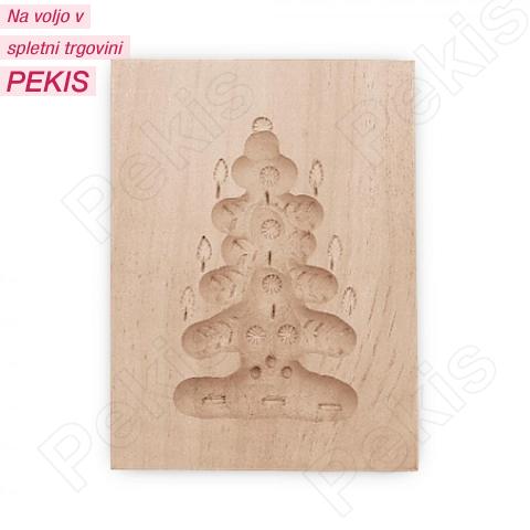 Modelček Springerle, Božično Drevo 6 x 3,5 cm Modelček Springerle, Božično Drevo 6 x 3,5 cm