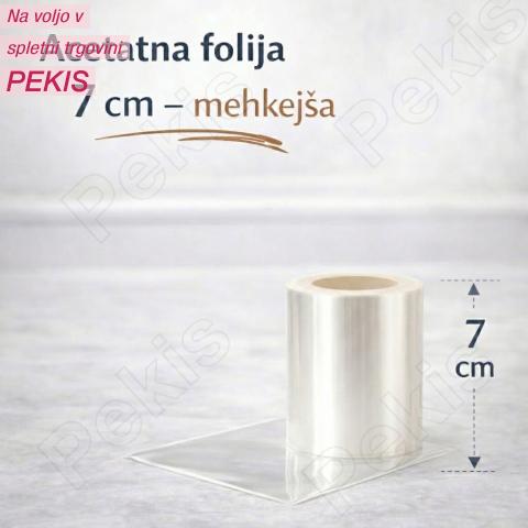 Acetatna folija (višina 7 cm) mehkejša