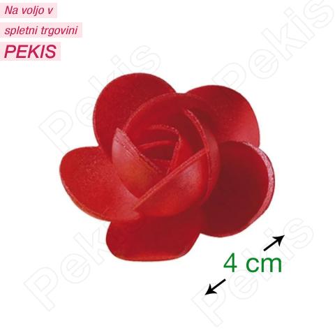 Rdeče vrtnice iz hostije (4cm) 6 kom