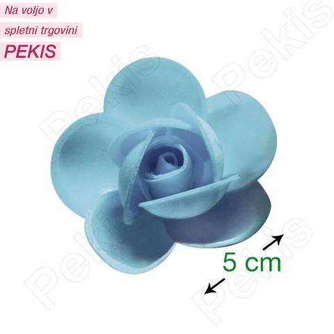 Modre vrtnice iz hostije (5cm) 4 kom