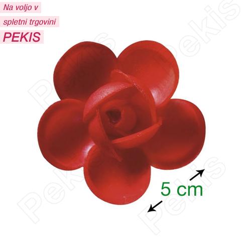 Rdeče vrtnice iz hostije (5cm) 4 kom