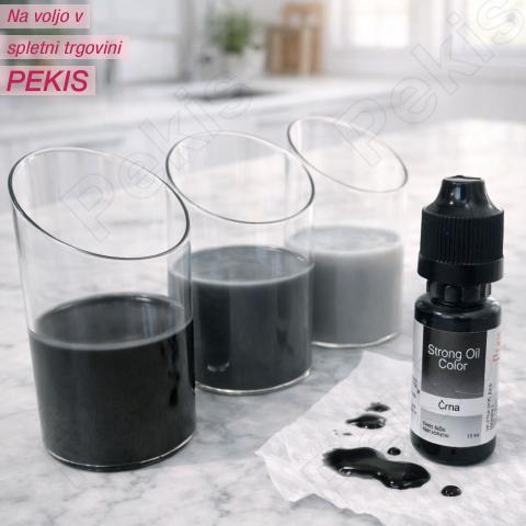 Strong Oil Color Črna