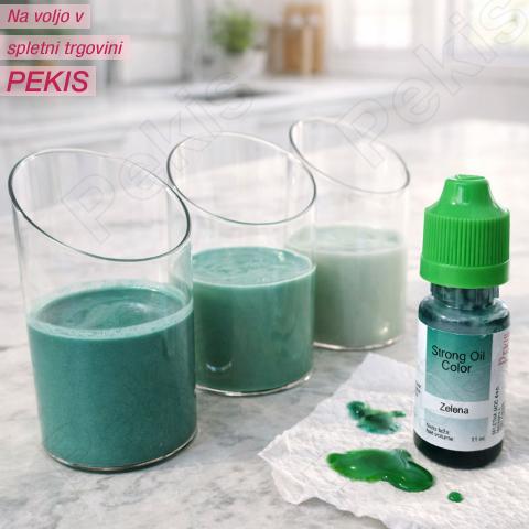 Strong Oil Color Zelena