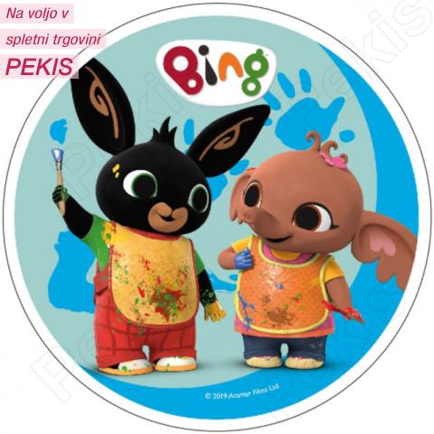 Hostija Zajček Bing 20 cm, št.4 Hostija Zajček Bing 20 cm, št.4