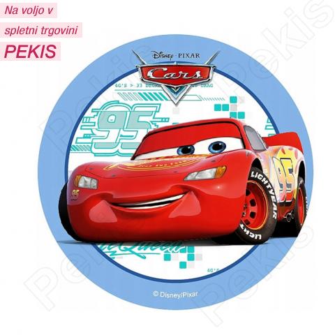 Hostija Cars, Strela Mcqeen - 14,5 cm - št.6 Hostija Cars, Strela Mcqeen - 14,5 cm - št.6