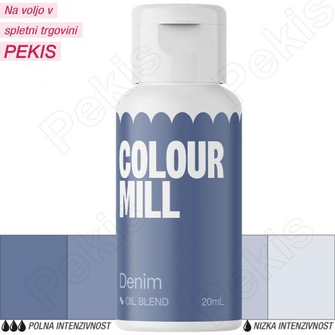Colour mill (denim) Denim Modra