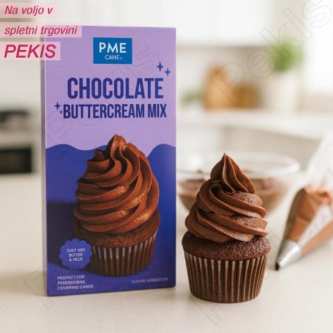 Čokoladna maslena krema (Buttercream) – mešanica za popolno okraševanje
