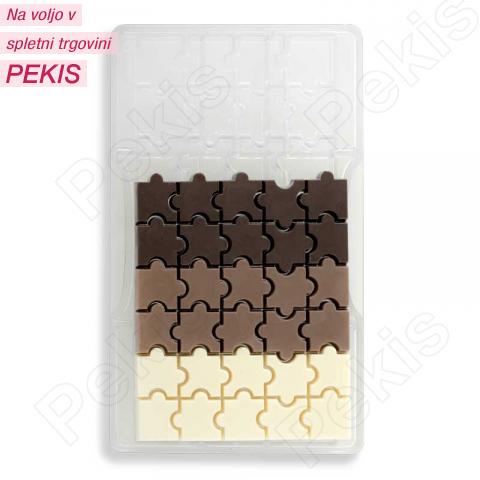 Modelček polikarbonat puzzle Modelček polikarbonat puzzle