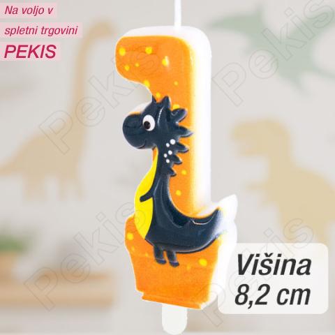 Svečka številka (1) Dinozaver