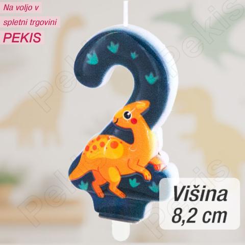 Svečka številka (2) Dinozaver