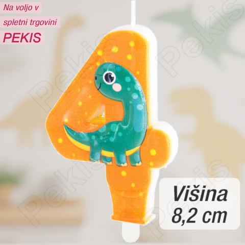 Svečka številka (4) Dinozaver