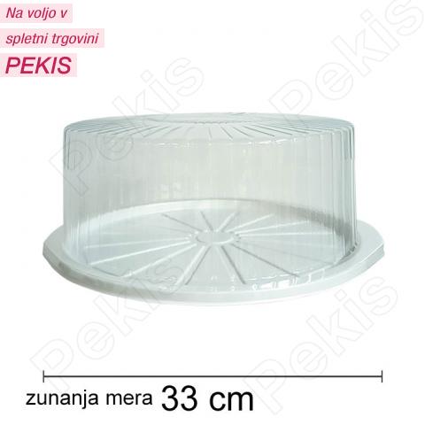 Embalaža za torte okrogla 33 cm