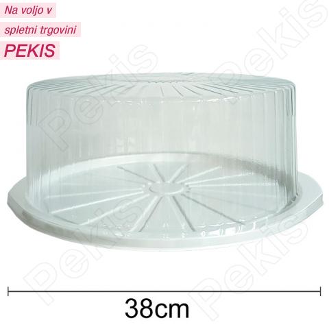 Embalaža za torte okrogla 38 cm Embalaža za torte okrogla 38 cm