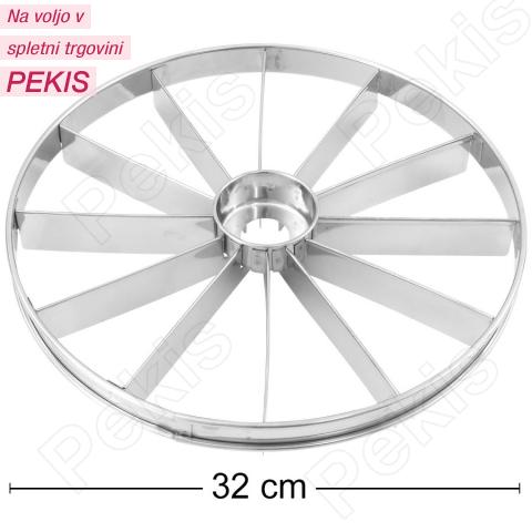 Profesionalni delilnik torte, Ø32cm, nerjaveče jeklo