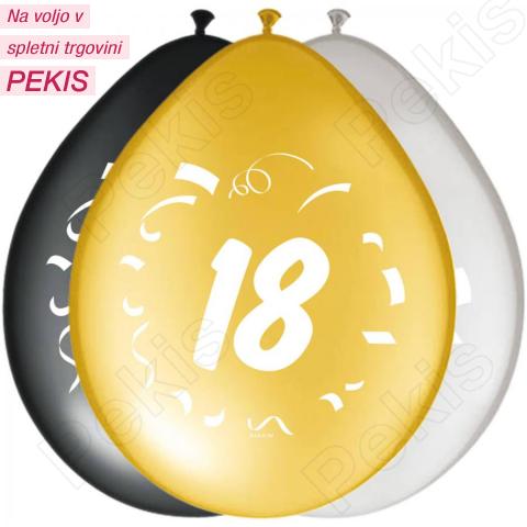 Elegantni baloni 18 let Elegantni baloni 18 let