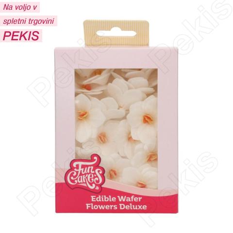 Wafer bele Hortenzije (3,7cm) 18 kom