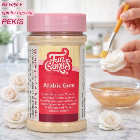 Gumi arabica, znan tudi kot akacijeva guma