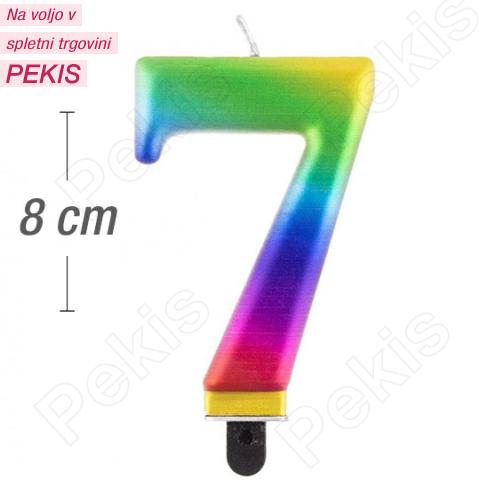 Mavrična svečka št.7 Mavrična svečka št.7