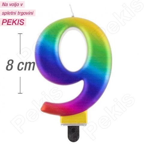 Mavrična svečka št.9 Mavrična svečka št.9