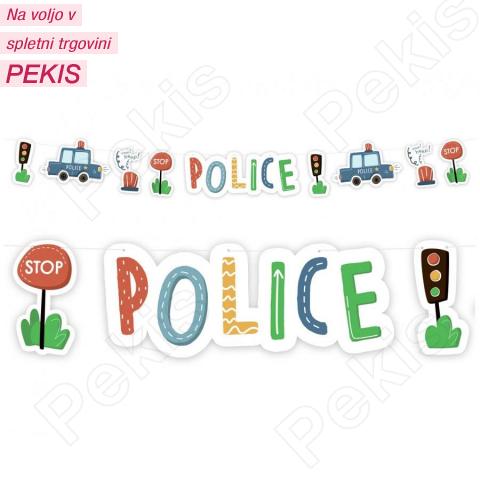 Papirnate zastavice Policija Papirnate zastavice Policija