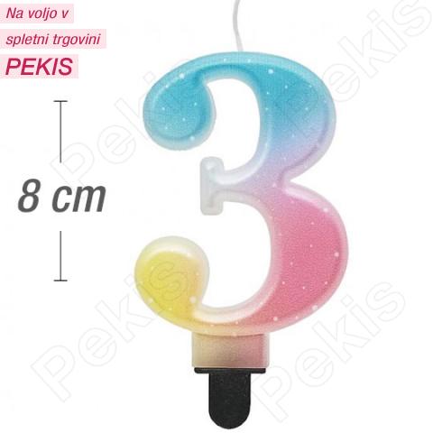 Pastelna svečka št.3 Pastelna svečka št.3