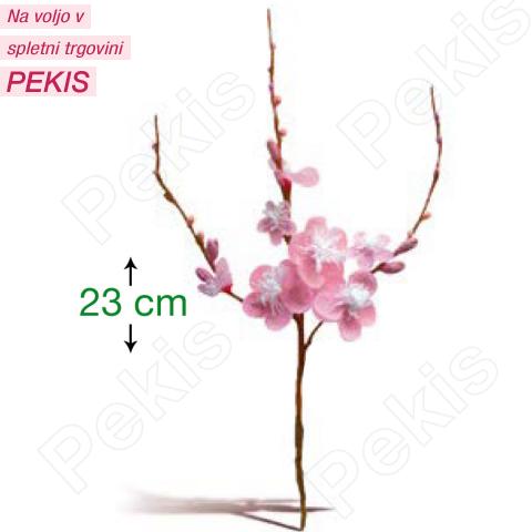 Cvetovi breskve na veji (23 cm)