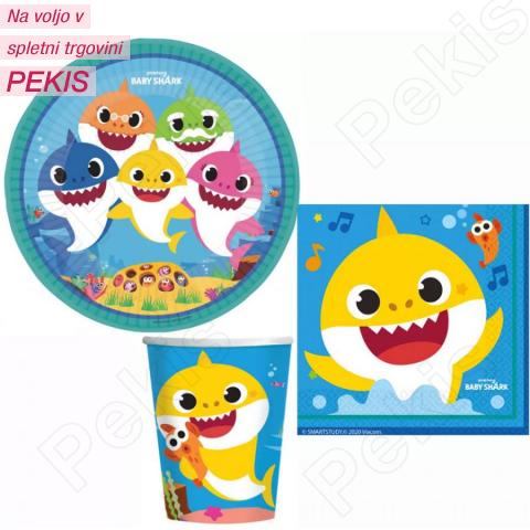 Baby Shark (št.2) Party set