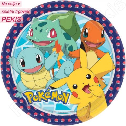 Papirnati krožniki POKEMON