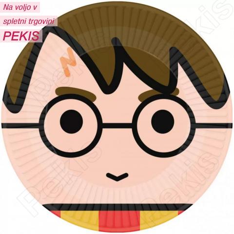 Papirnati krožniki Harry Potter (št.1) 23 cm Papirnati krožniki Harry Potter (št.1) 23 cm