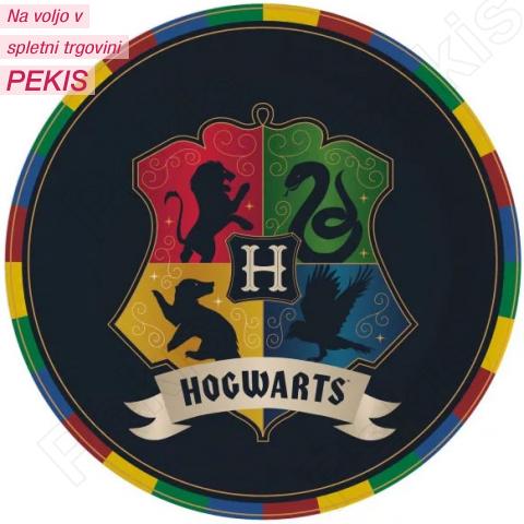 Papirnati krožniki Harry Potter (št.2) 23 cm