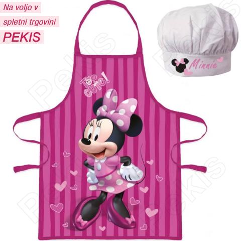 Mini miška predpasnik + kapa št.1 Mini miška predpasnik + kapa št.1