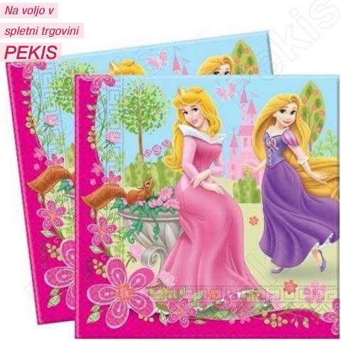 Servieti Disney Princeske in grad Servieti Disney Princeske in grad