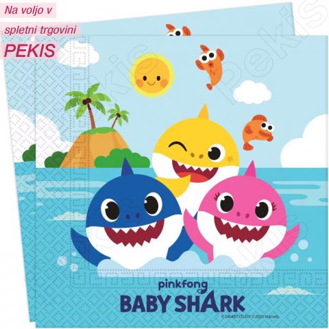 Servieti Baby Shark Servieti Baby Shark
