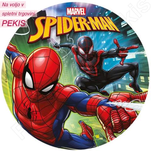 Jedilna slika (20cm) Spiderman