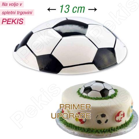 Nogometna žoga POP TOP (13cm) za dekoracijo sladic