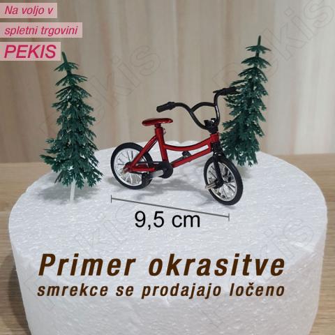 Dekorativna figurica (9,5cm) MINI modro kolo Dekorativna figurica (9,5cm) MINI modro kolo