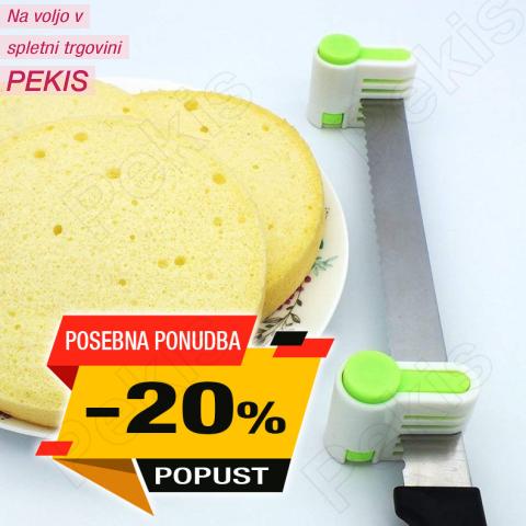 Nož (30 cm) + držala za razrez peciva ***-20%***