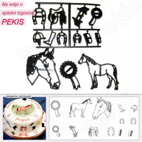 Patchwork modelček KONJ - 13 delni