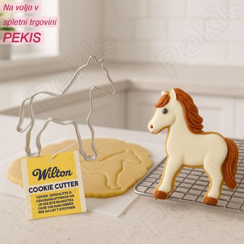 Wilton modelček za piškote – konj 6 cm
