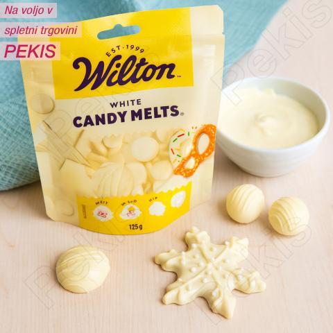 Wilton Candy Melts (Bel) preliv za CakePopse in sladice