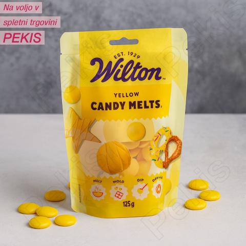 Wilton Candy Melts (Rumen) preliv za CakePopse in sladice