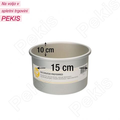 WILTON okrogel pekač za torte 15 cm, višina 10 cm