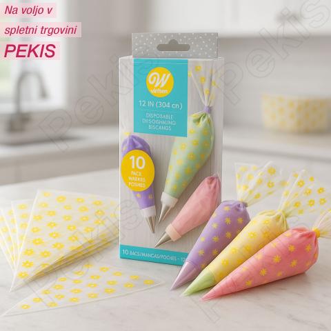 Wilton vrečke za okraševanje (10 kom) ***-50%***