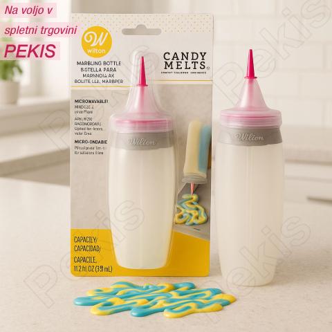 Wilton Candy Melts steklenička za marmoriranje