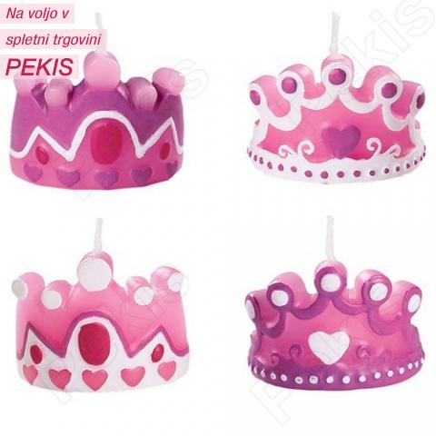 Svečke za torto Princeskine krone