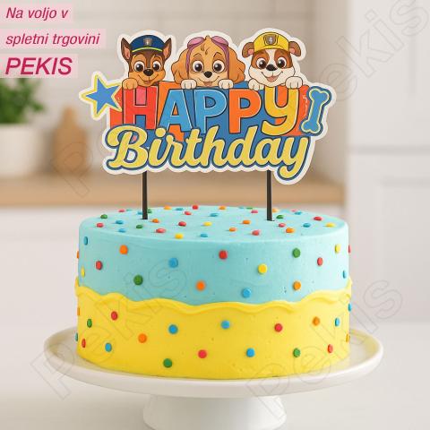 Topper za torto Tačke na patrulji (Paw Patrol) Topper za torto Tačke na patrulji (Paw Patrol)