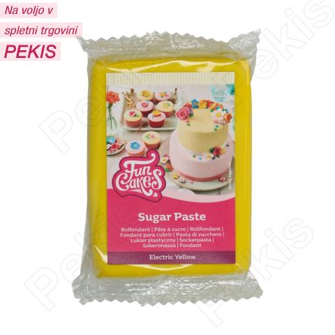 Fondant (250g) ELEKTRIČNO RUMEN