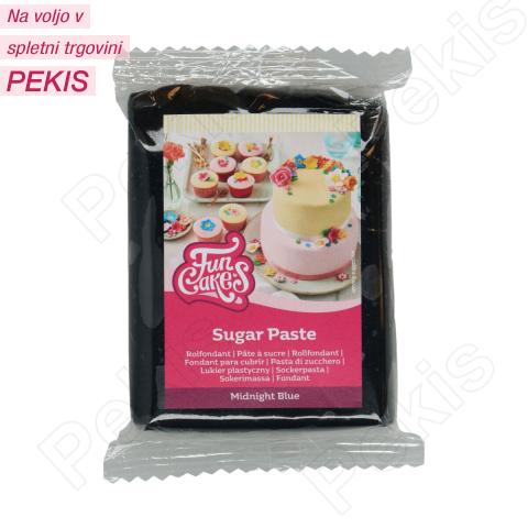 Fondant (250g) POLNOČNO MODER