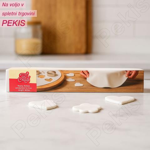 Valjana sladkorna masa (Fondant) BELA